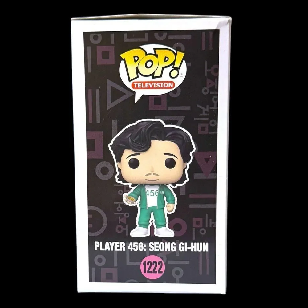 NEW Funko Pop! Vinyl: Player 456: Seong Gi-Hun #1222 Squid Game TV Collectible